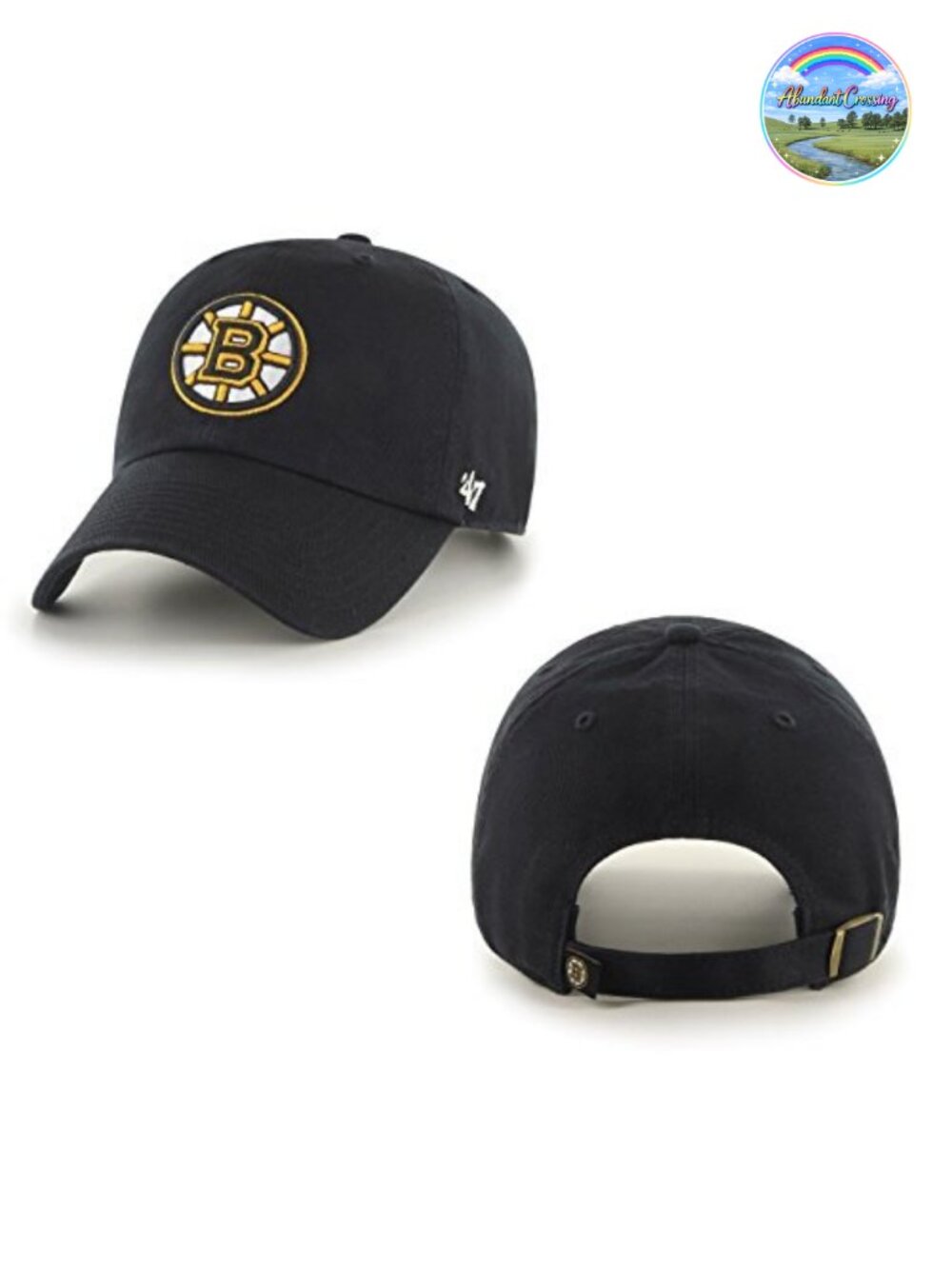47 Clean Up Adjustable Baseball Cap 100% Cotton Embroidered NHL Hat